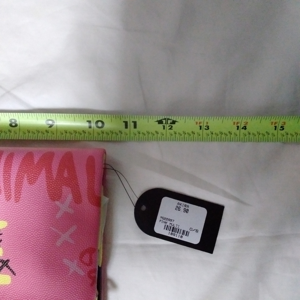 AKIRA Graphic Graffiti Clutch Handbag - Picture 8 of 10